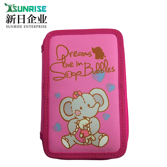 Double pencil case