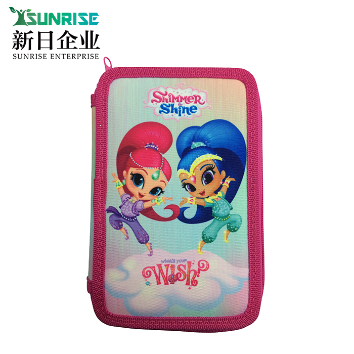 Double pencil case