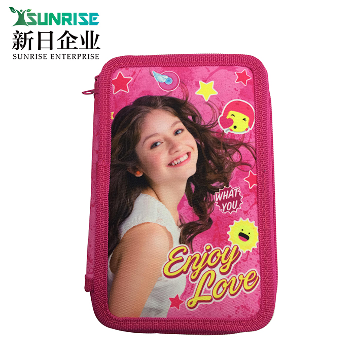 Double pencil case