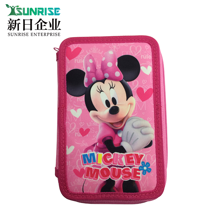 Double pencil case