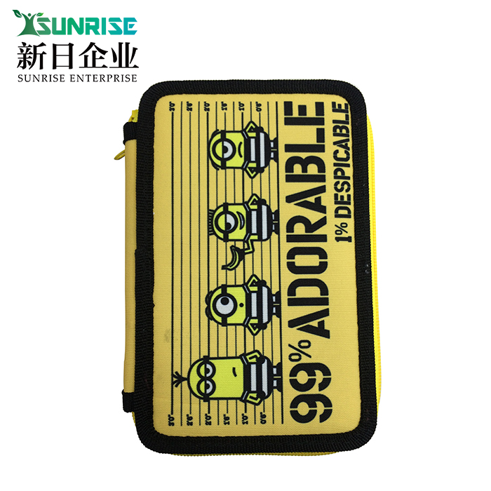 Double pencil case
